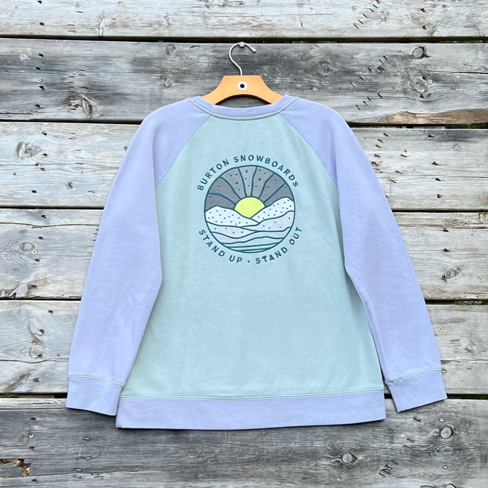 Burton Snowboards Keeler Crewneck Sweatshirt Women’s Size Large
